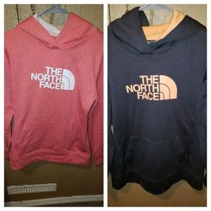 The North Face Bundle- Fleece and 2 hoodies